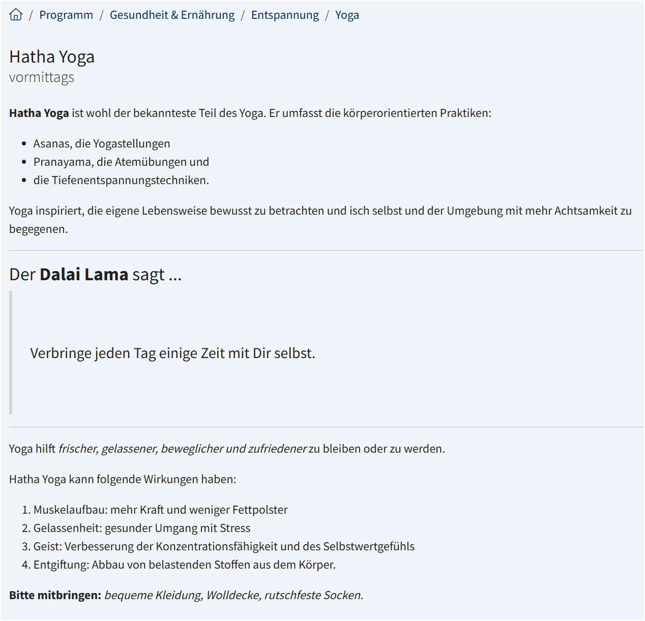 Beispiele für Markdown-Formatierungen
