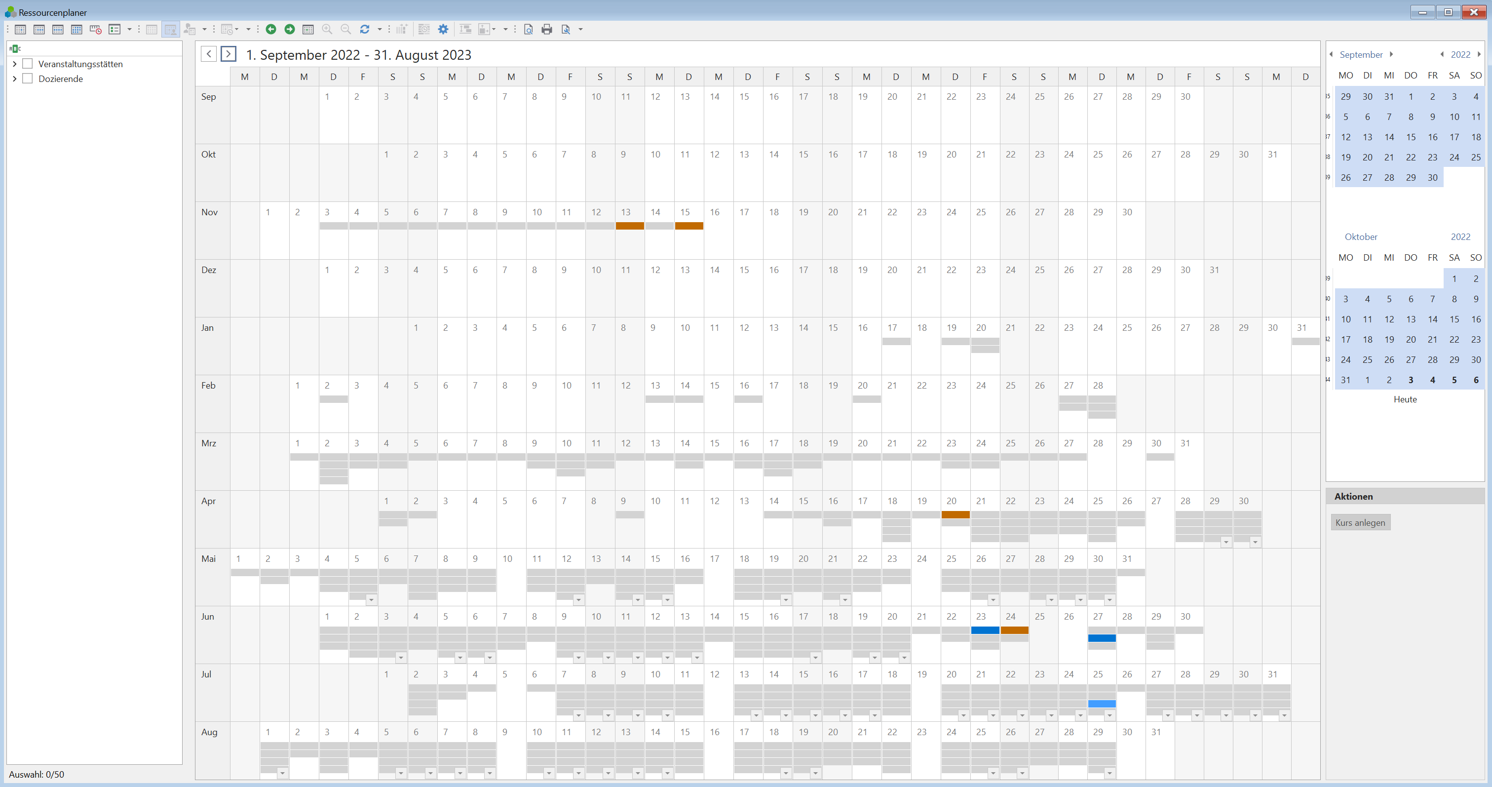 Screenshot: Datenbank im Object-Explorer