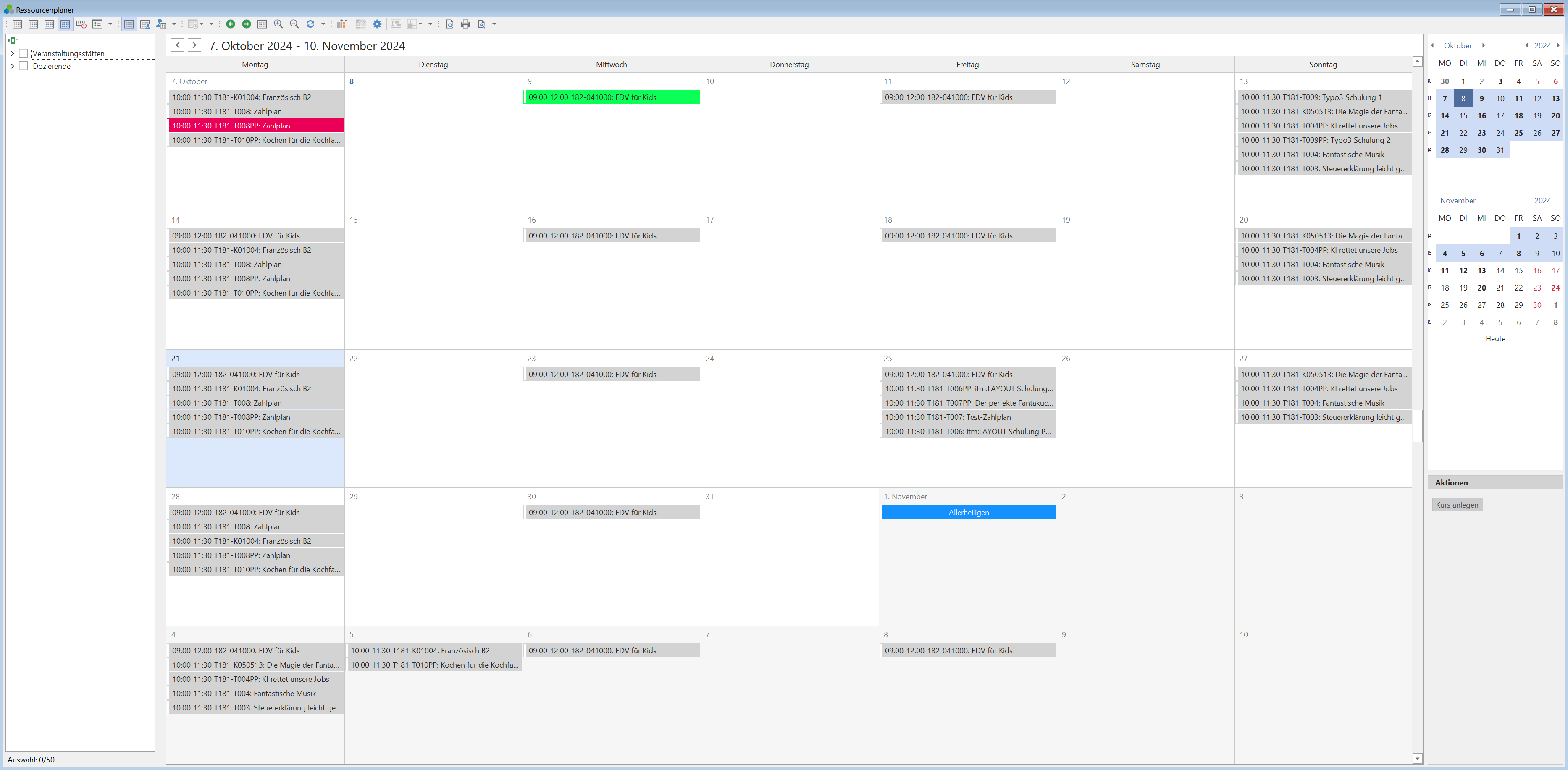 Screenshot: Datenbank im Object-Explorer